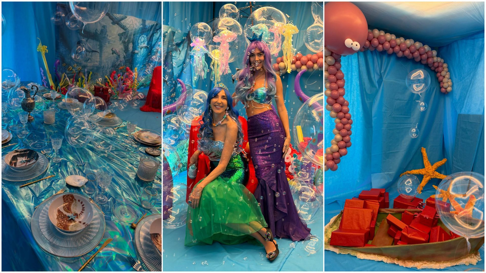 Así ha sido la impresionante decoración marina que Paz Padilla ha montado en su casa por Reyes