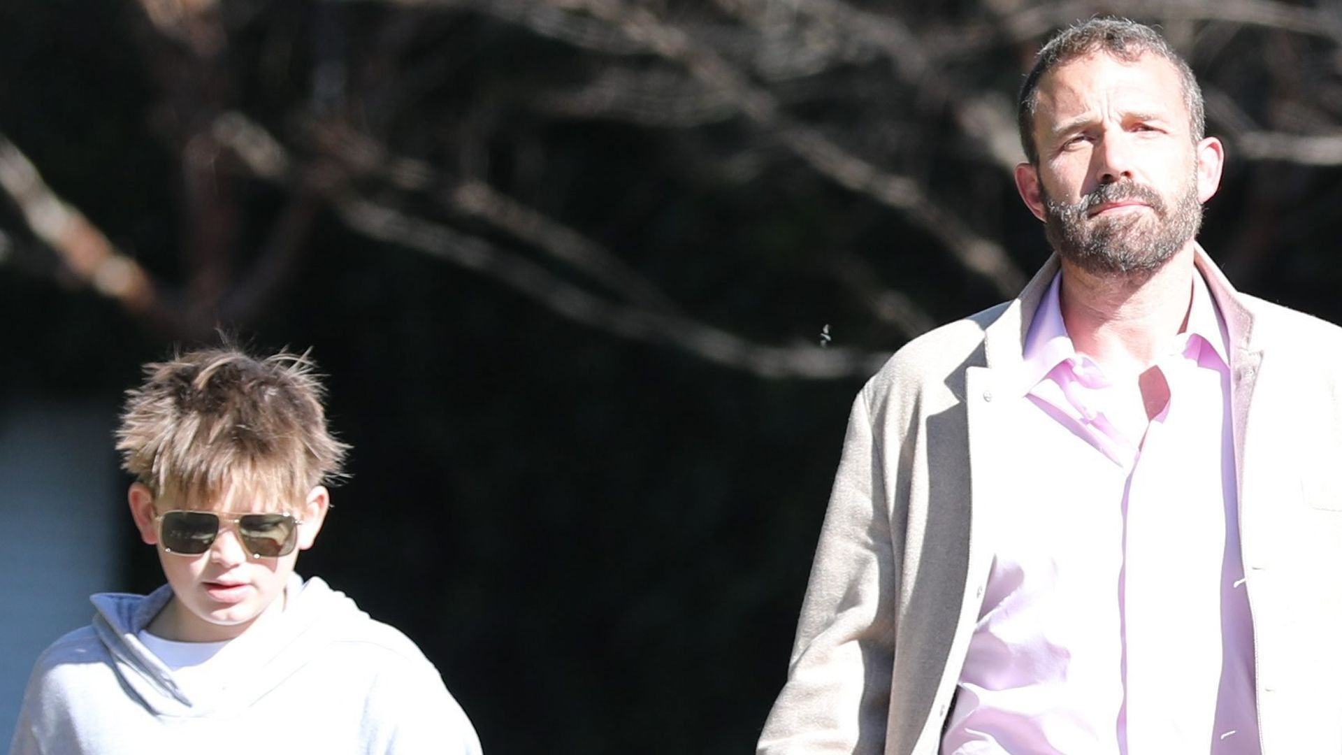 Ben Affleck y su hijo Samuel