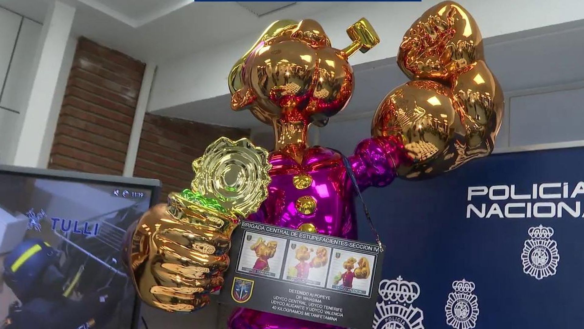 El cartel de Sinaloa y sus trucos para ocultar la droga: lo último, un Popeye gigante