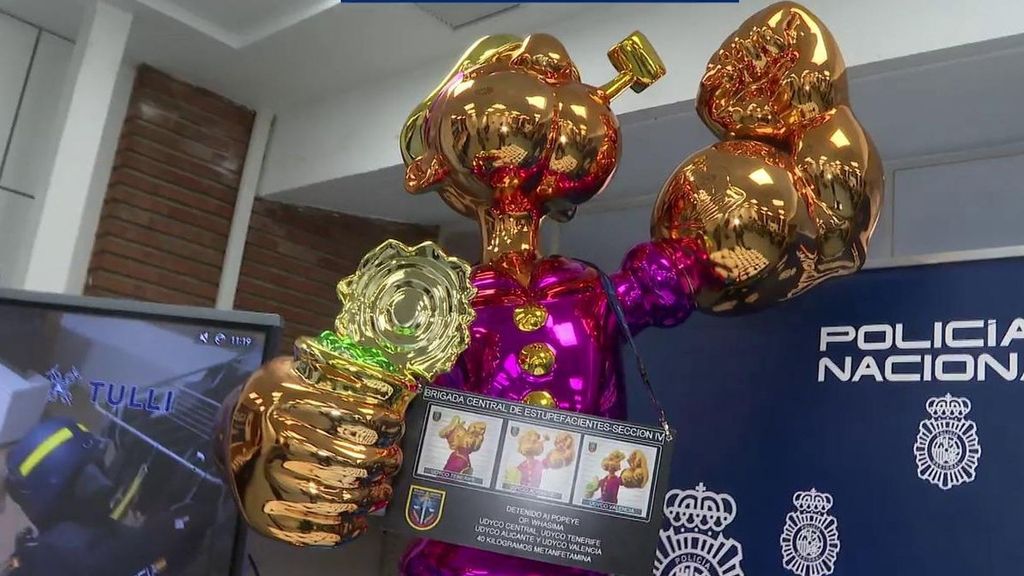El cartel de Sinaloa y sus trucos para ocultar la droga: lo último, un Popeye gigante