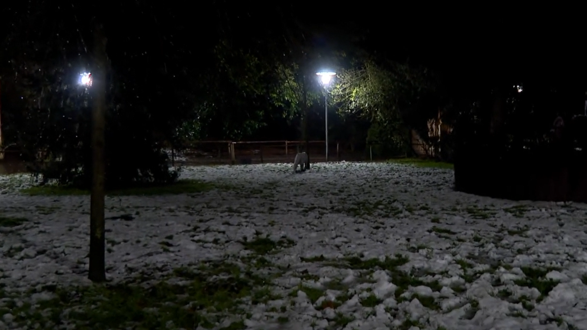 El frío no da tregua en Vitoria: preocupa la acumulación de hielo y piden precaución en las calles