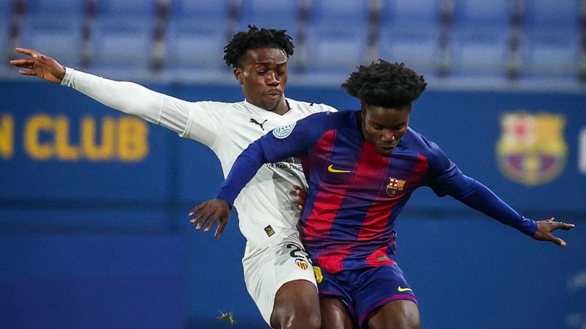 Empate del VCF Mestalla ante el Barça