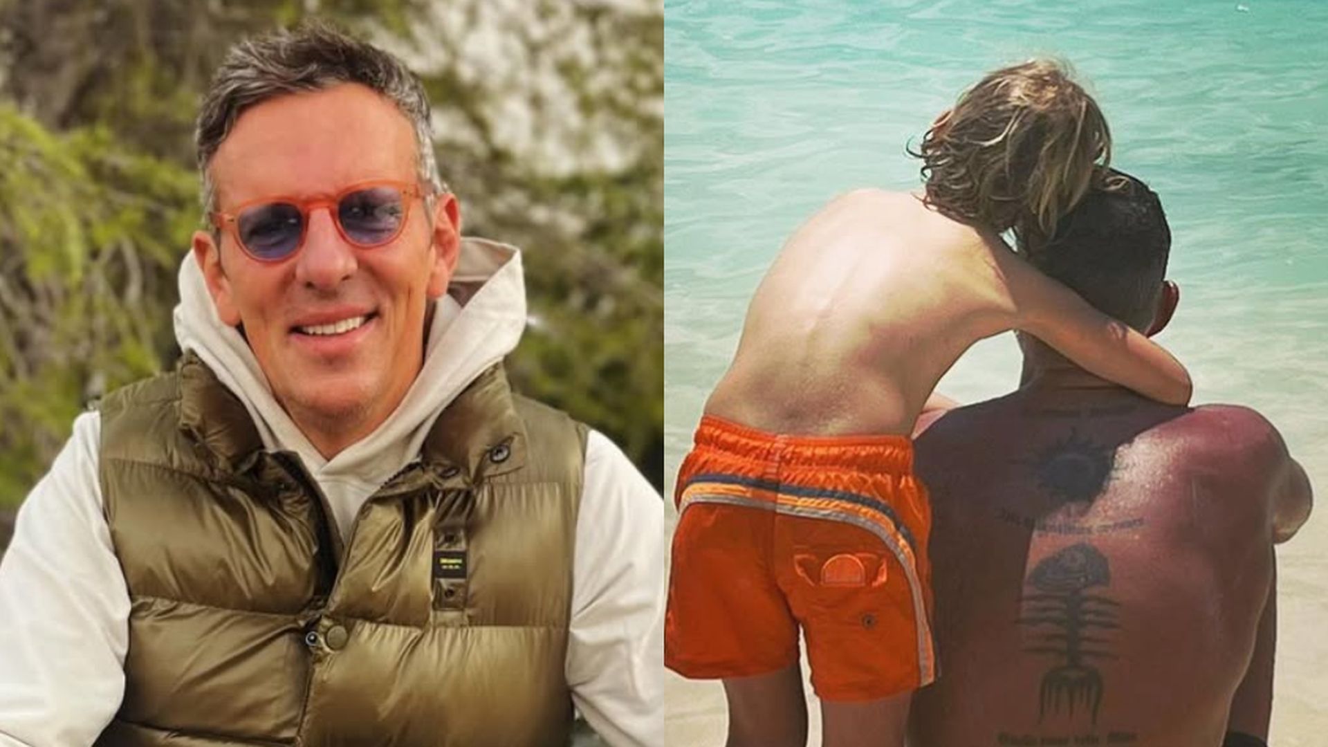 Joaquín Prat y su hijo Joaquín Prat y su hijo