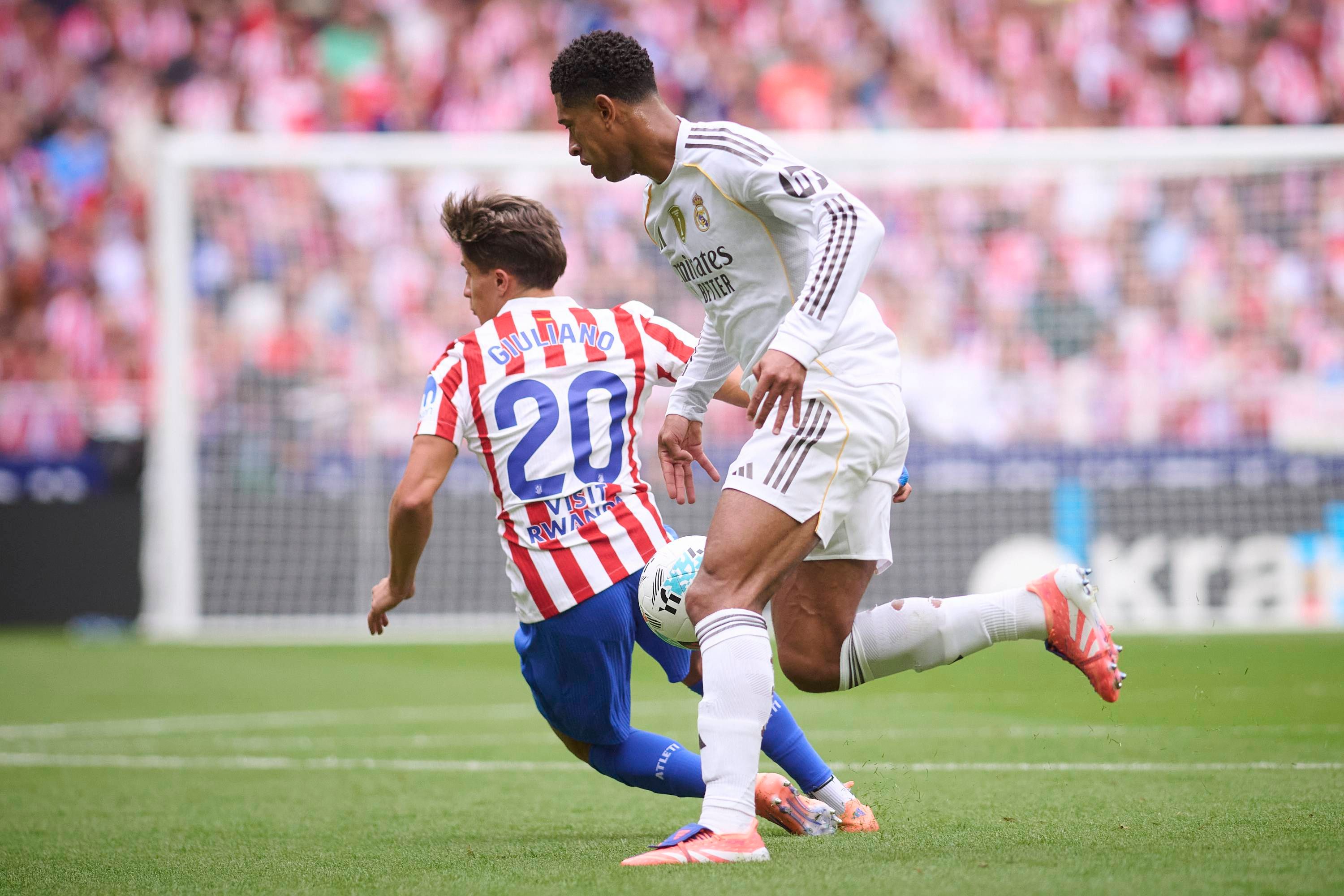 Jude Bellingham en el derbi de LALIGA ante el Atleti