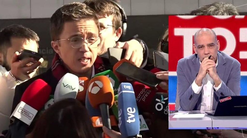 La reacción de Nacho Abad ante la postura de la Fiscalía en el caso Errejón