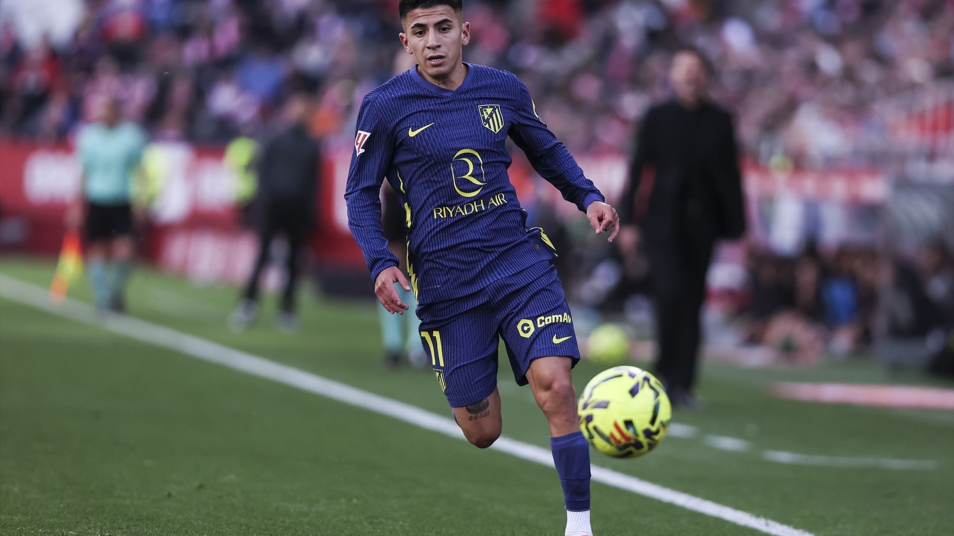 Thiago Almada, en un partido del Atlético
