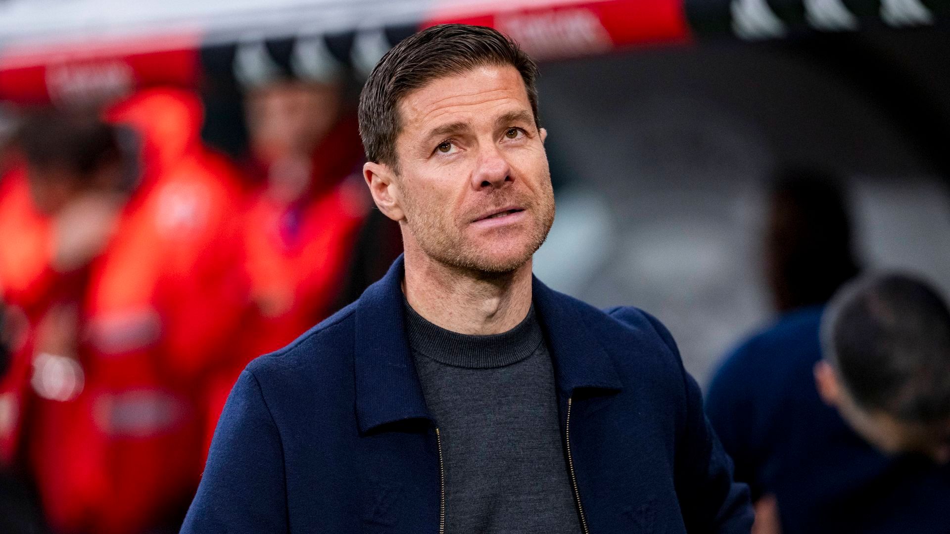 Xabi Alonso durante un partido del Real Madrid