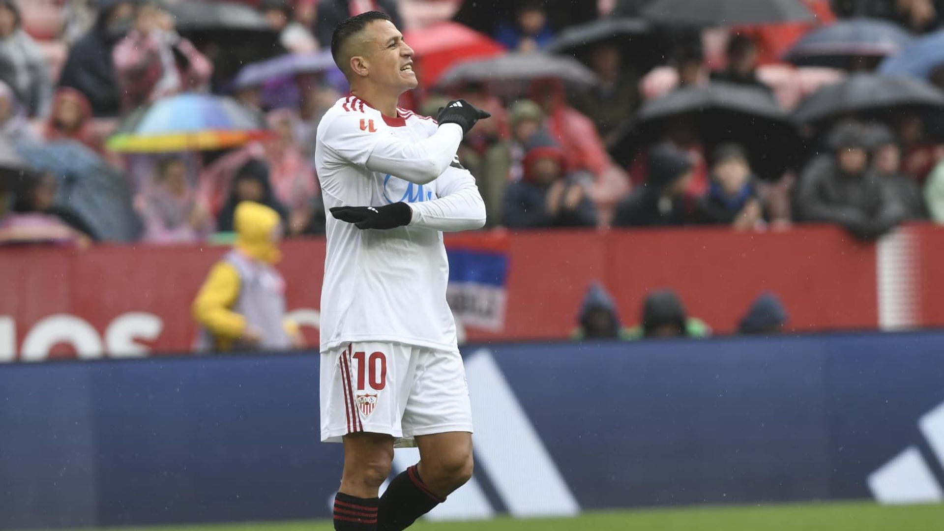 Alexis Sánchez, en el Sevilla-Levante