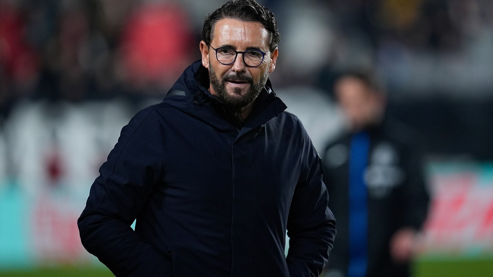 Bordalás, en un partido del Getafe