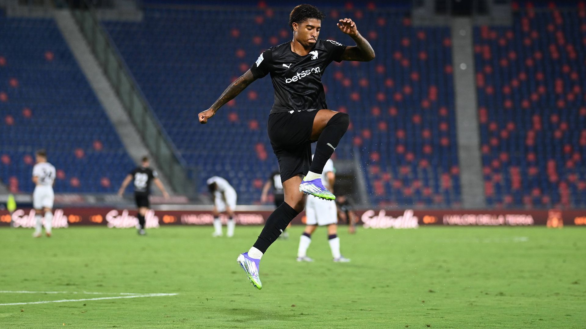 Eddie Salcedo, en un partido del OFI Creta Eddie Salcedo, en un partido del OFI Creta