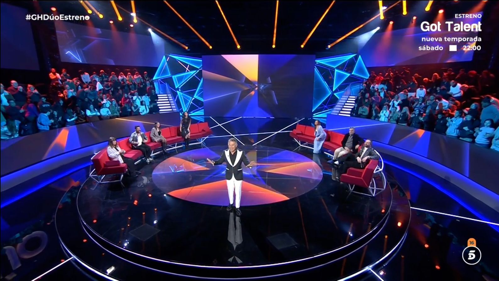 El plató de 'GH DÚO'