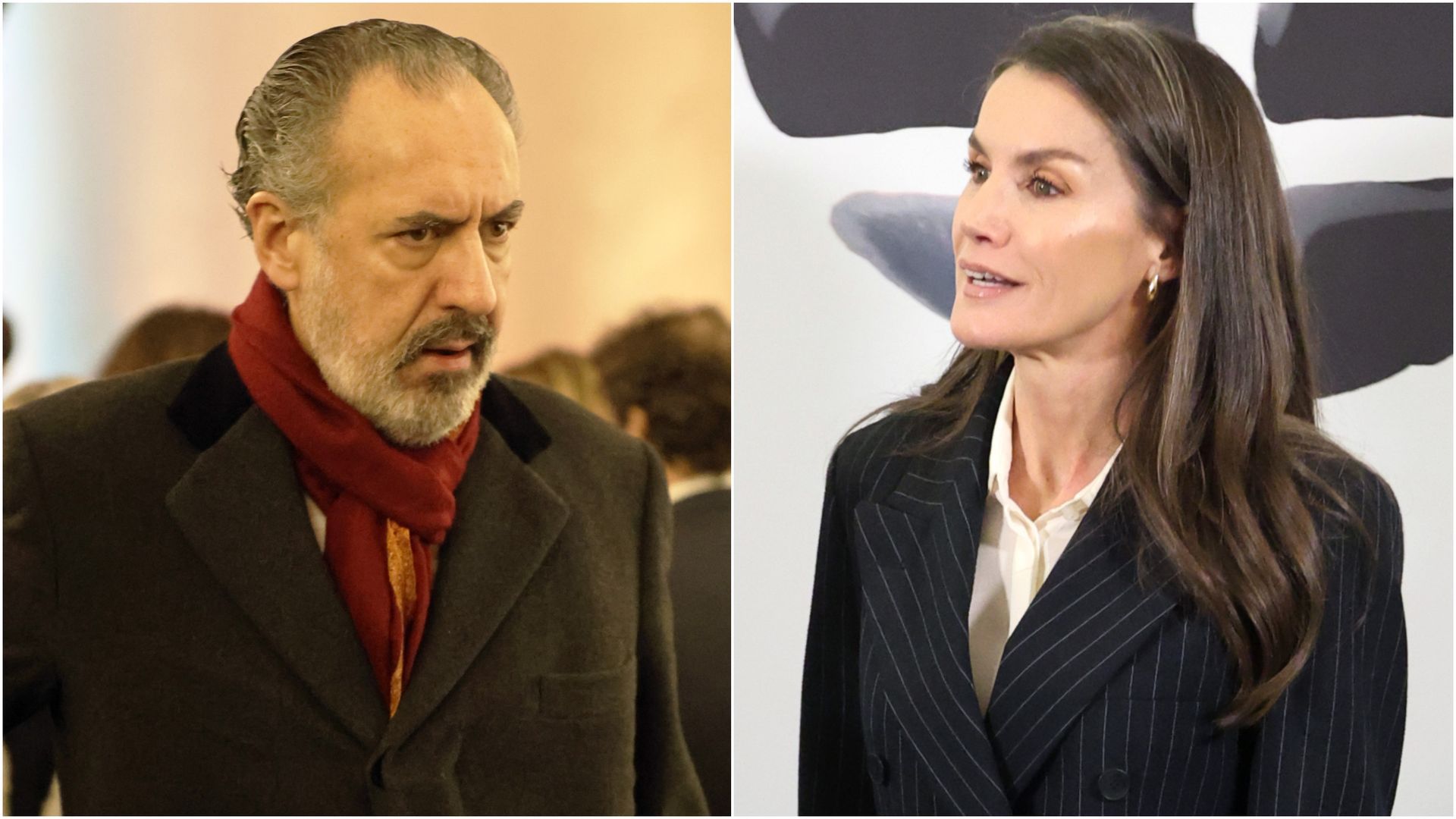 Jaime de Marichalar y la reina Letizia este jueves