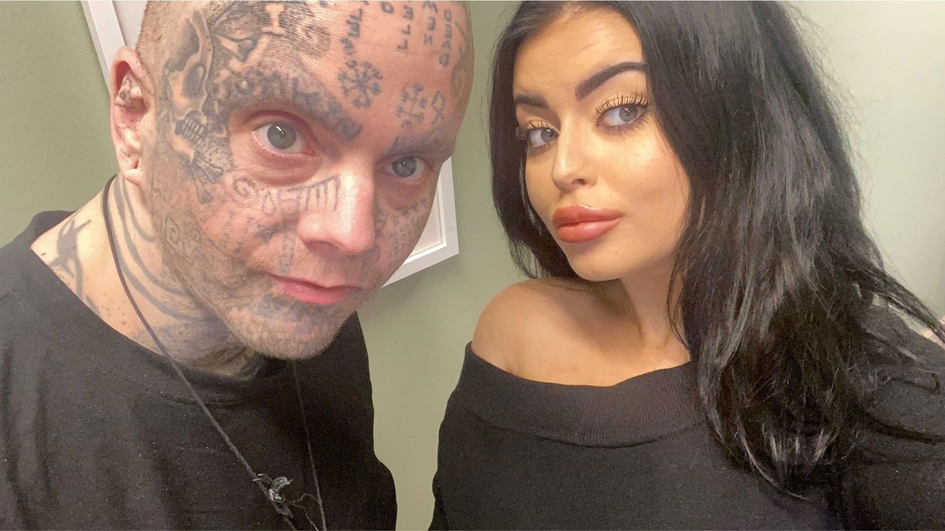 Jamie-Lee Arrow junto a su padre