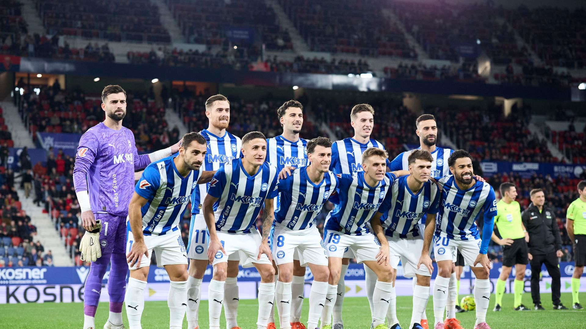 La alineación del Deportivo Alavés contra Osasuna