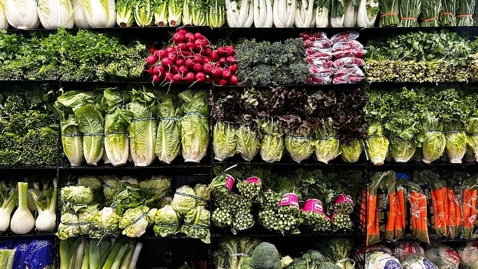 Las verduras, las reinas de enero