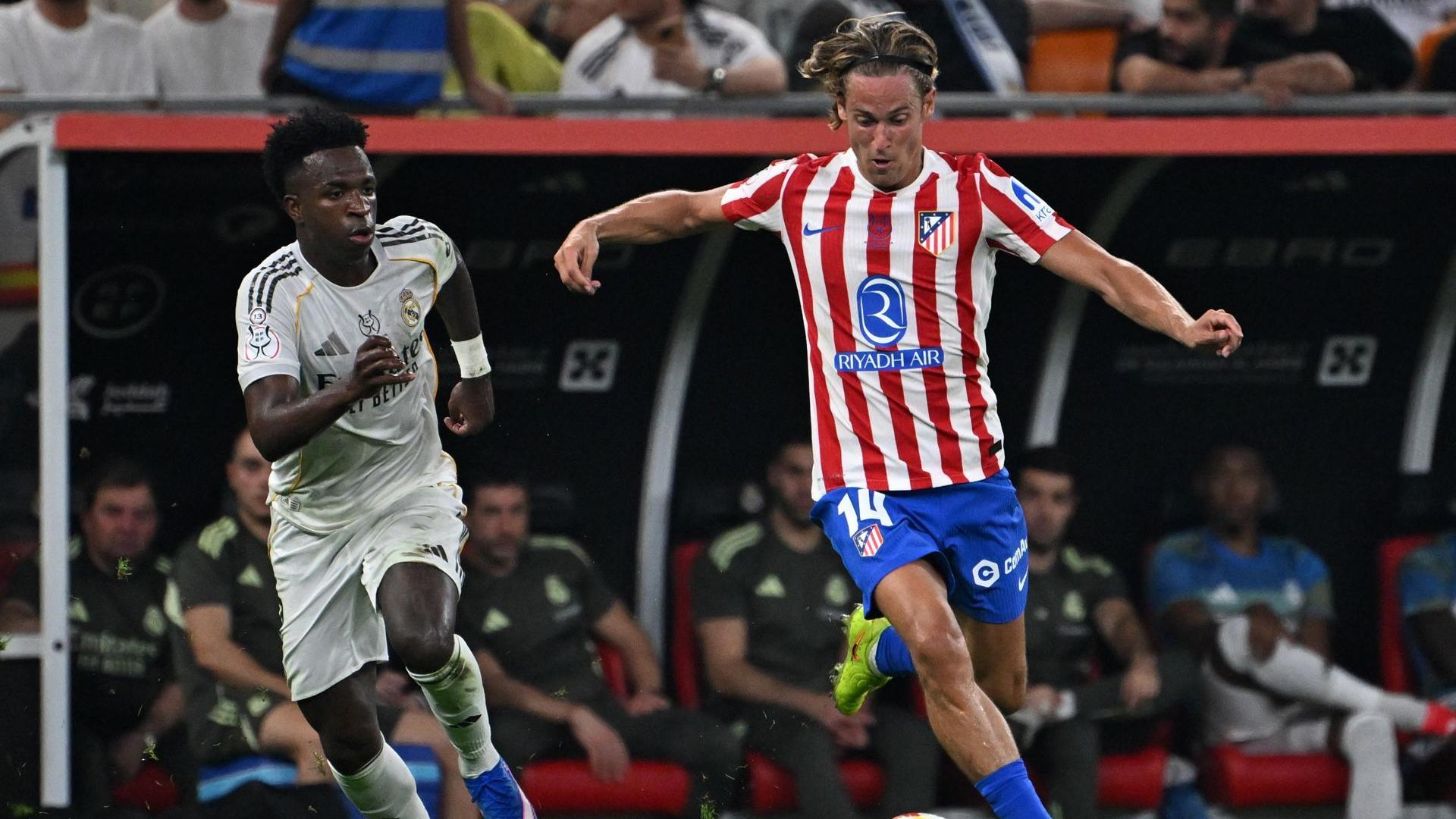 Marcos Llorente contra Vinicius