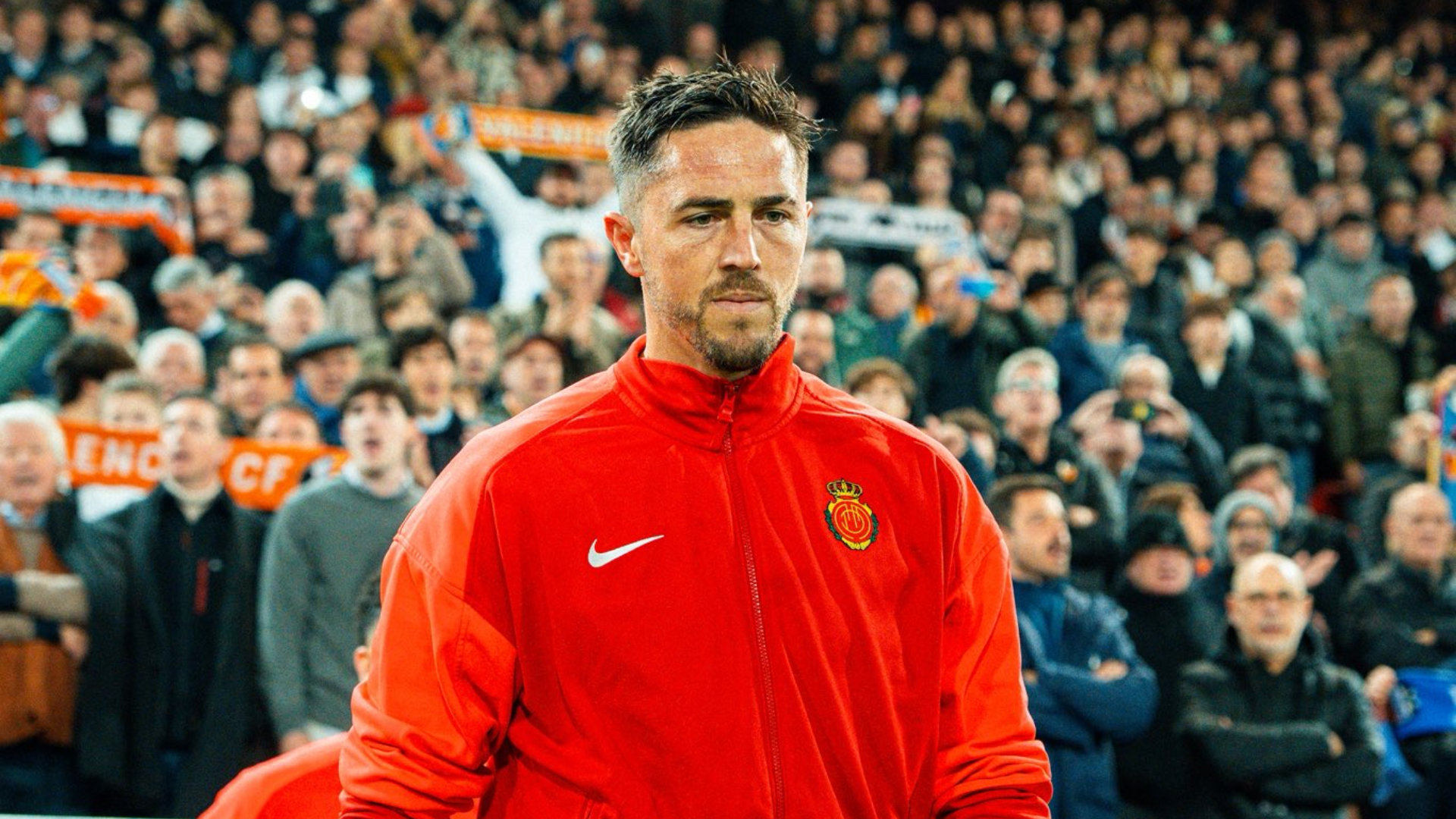 Raíllo, en un partido del Mallorca Raíllo, en un partido del Mallorca