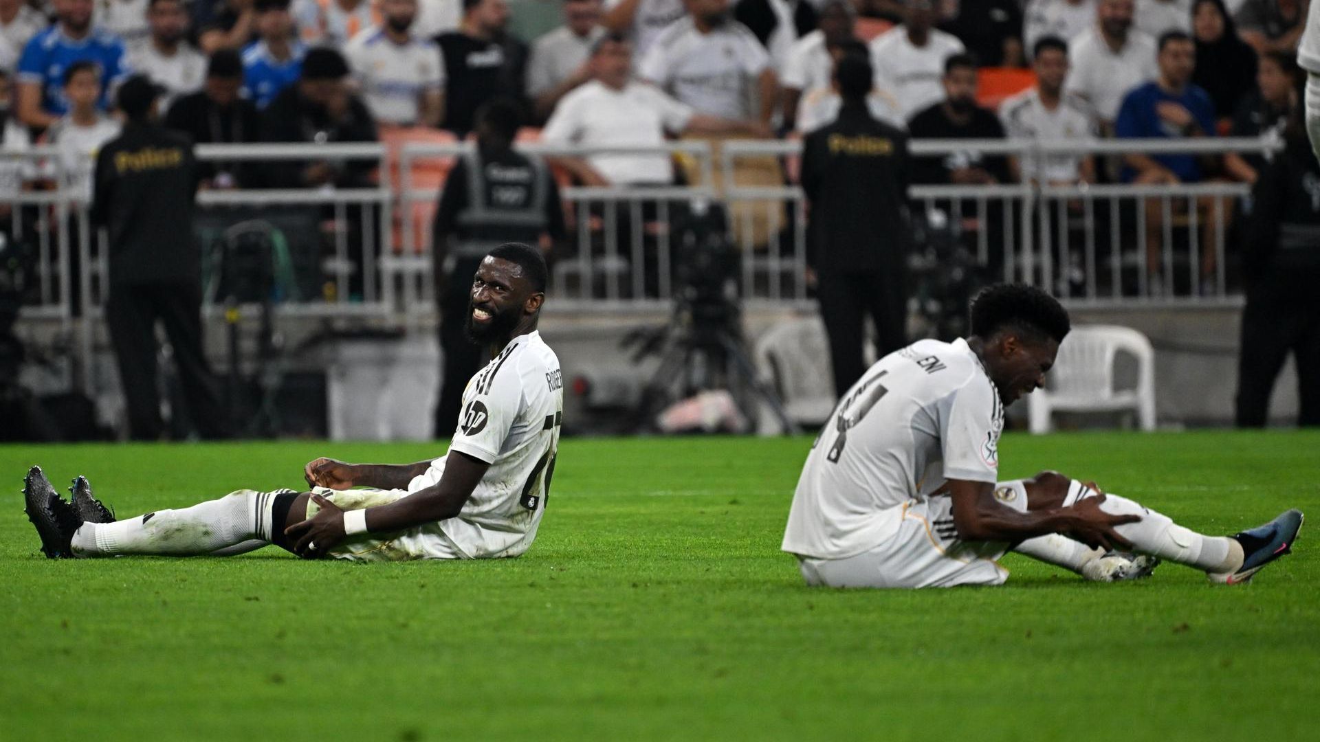 Rüdiger, en el duelo contra el Atlético