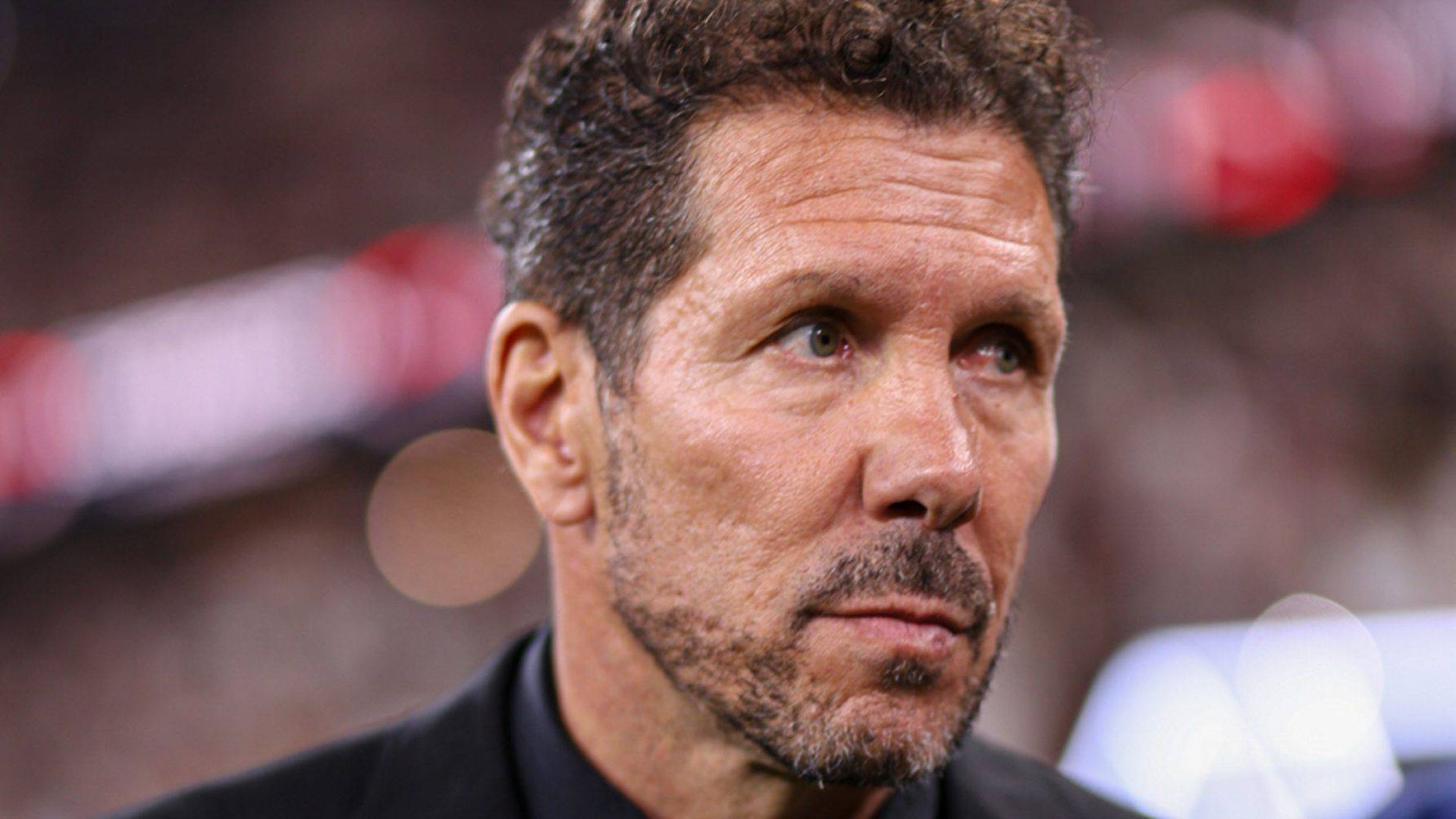 Simeone en las semifinales de la Supercopa de España