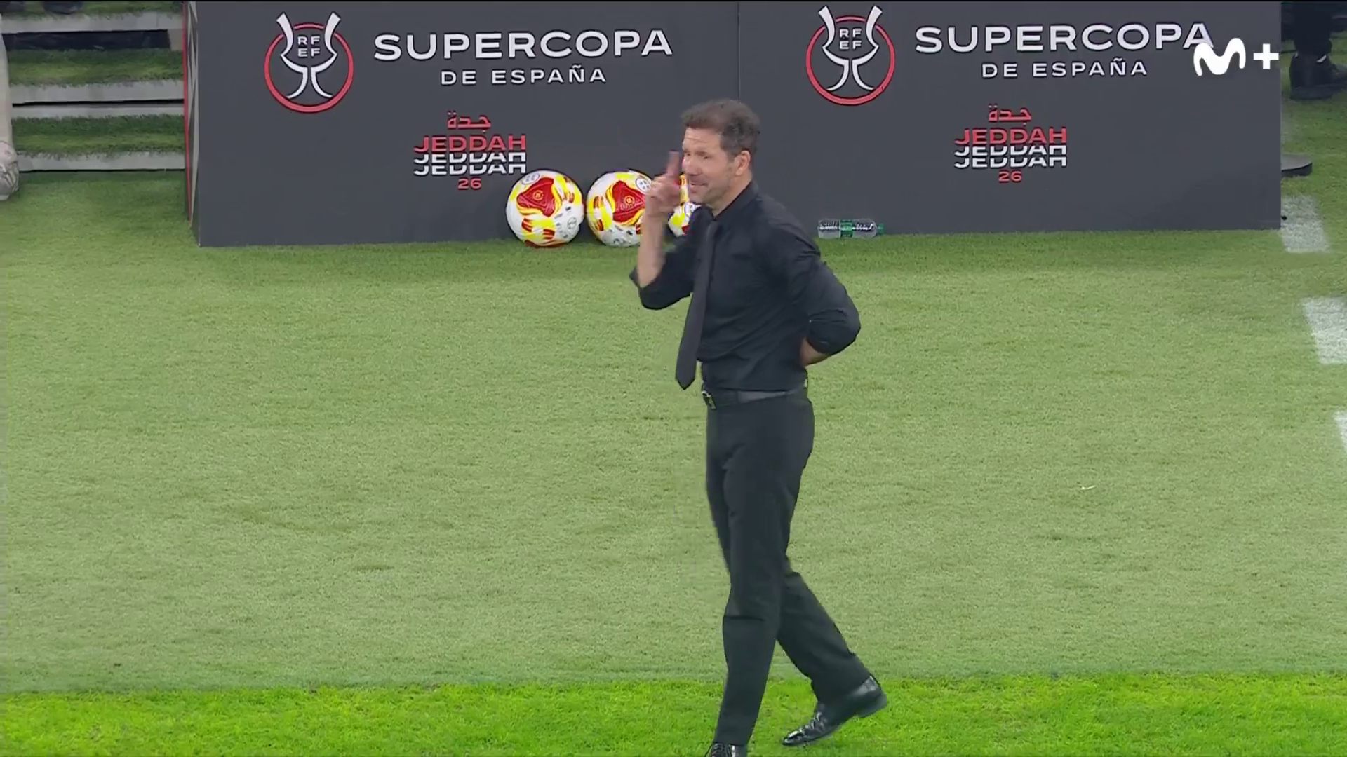 Simeone y su gesto a Vinicius