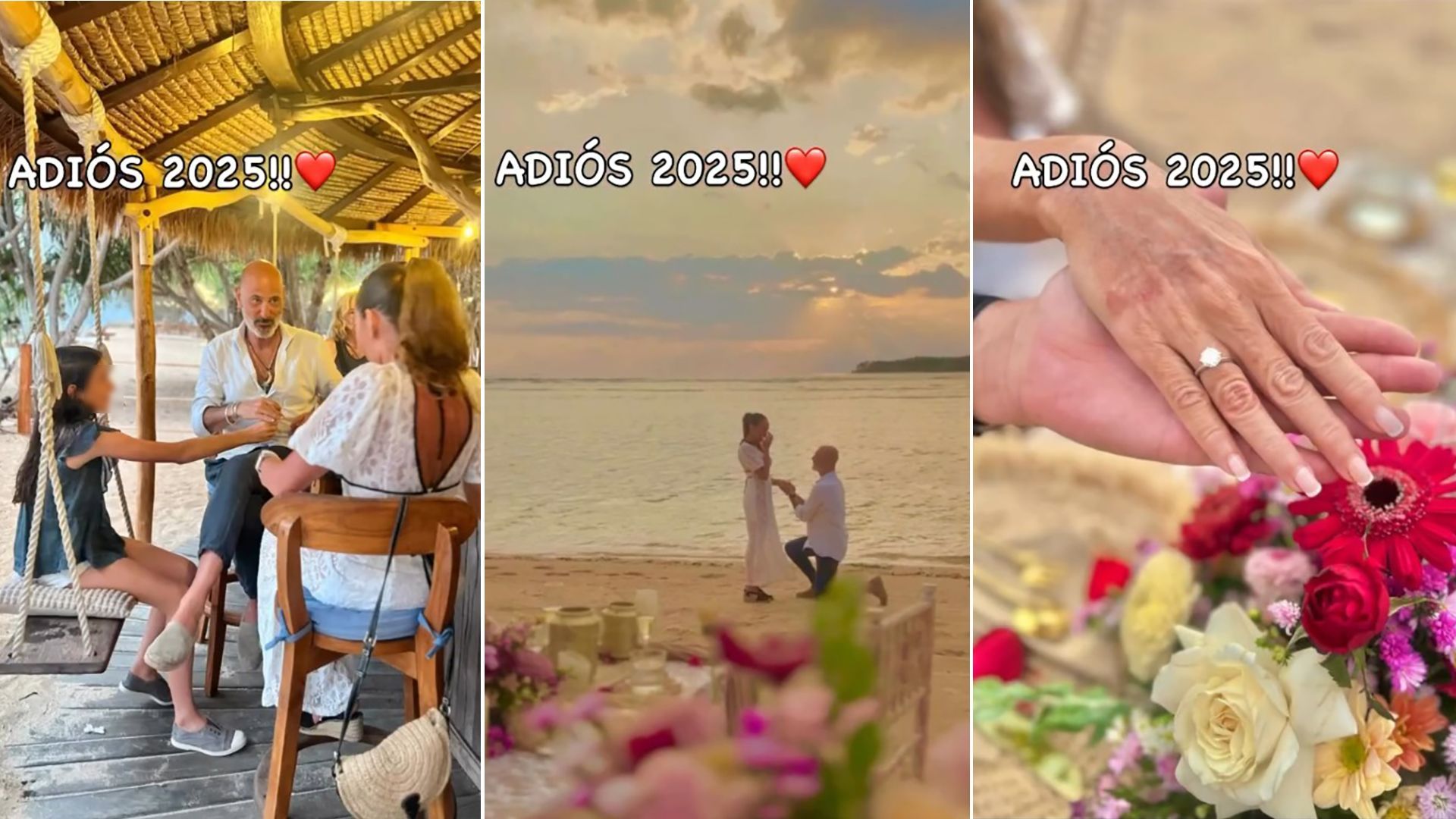 Sonia Moldes y su pareja, Isaac