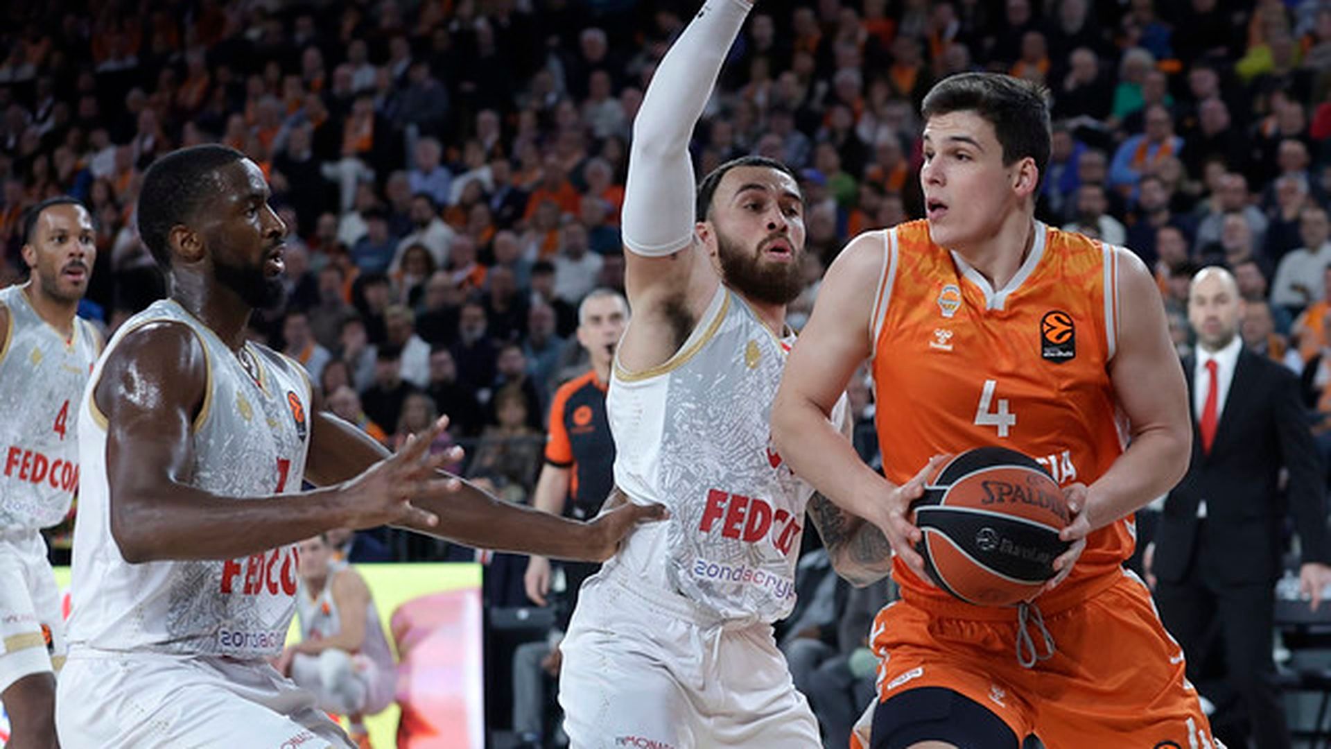 Valencia Basket cae ante el As Monaco en el Roig Arena