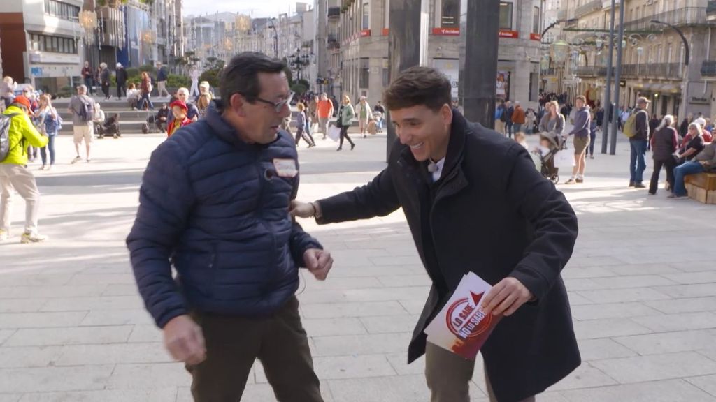 Xuso Jones, encantado con la manera de ser de un concursante de 'Lo sabe, no lo sabe': ''Tiene que alegrar a todo el mundo en su vida''