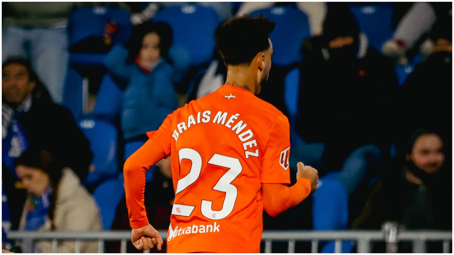 Brais Méndez celebrando un gol ante el Getafe Brais Méndez celebrando un gol ante el Getafe