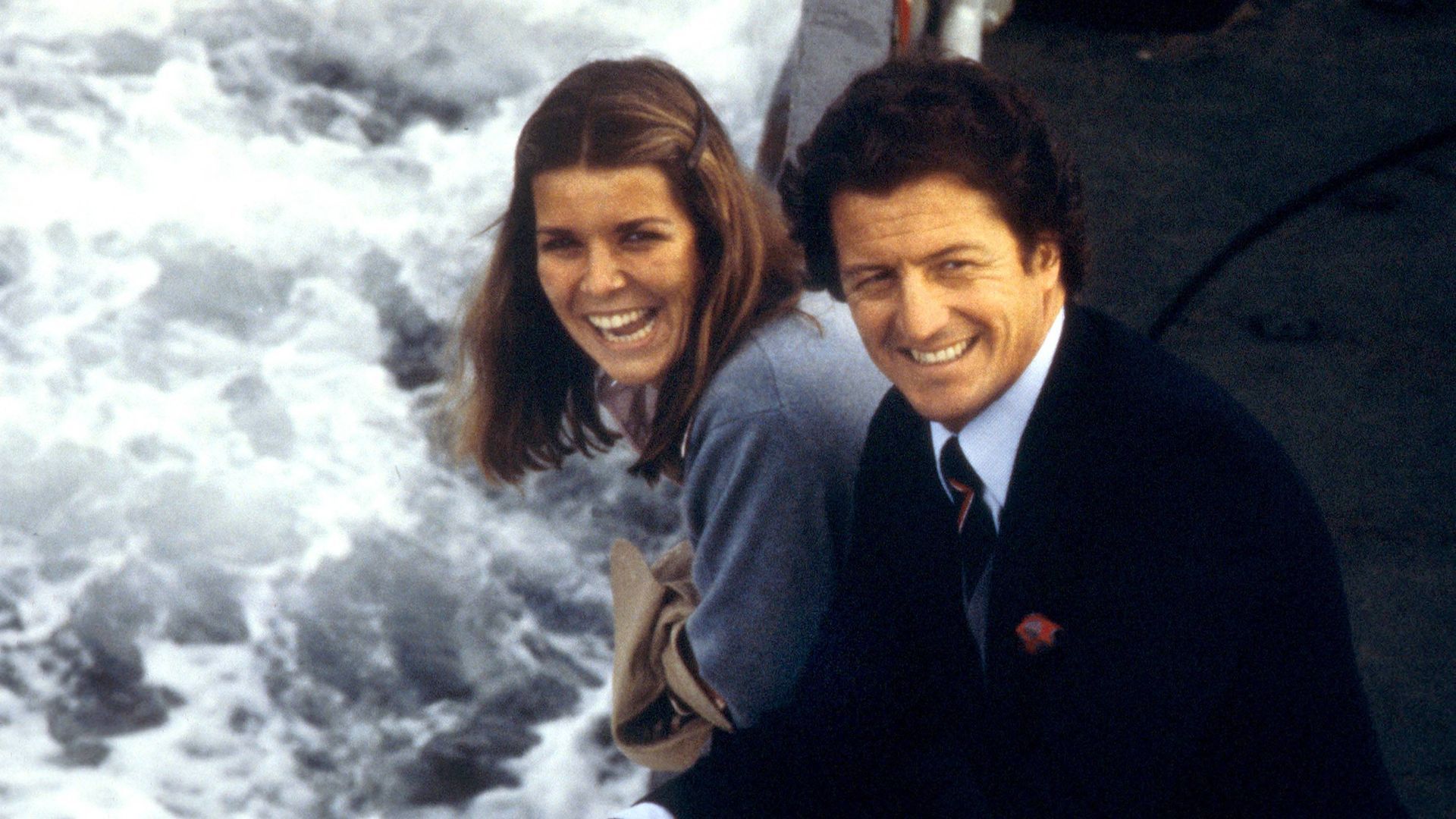 Carolina de Mónaco y Philippe Junot