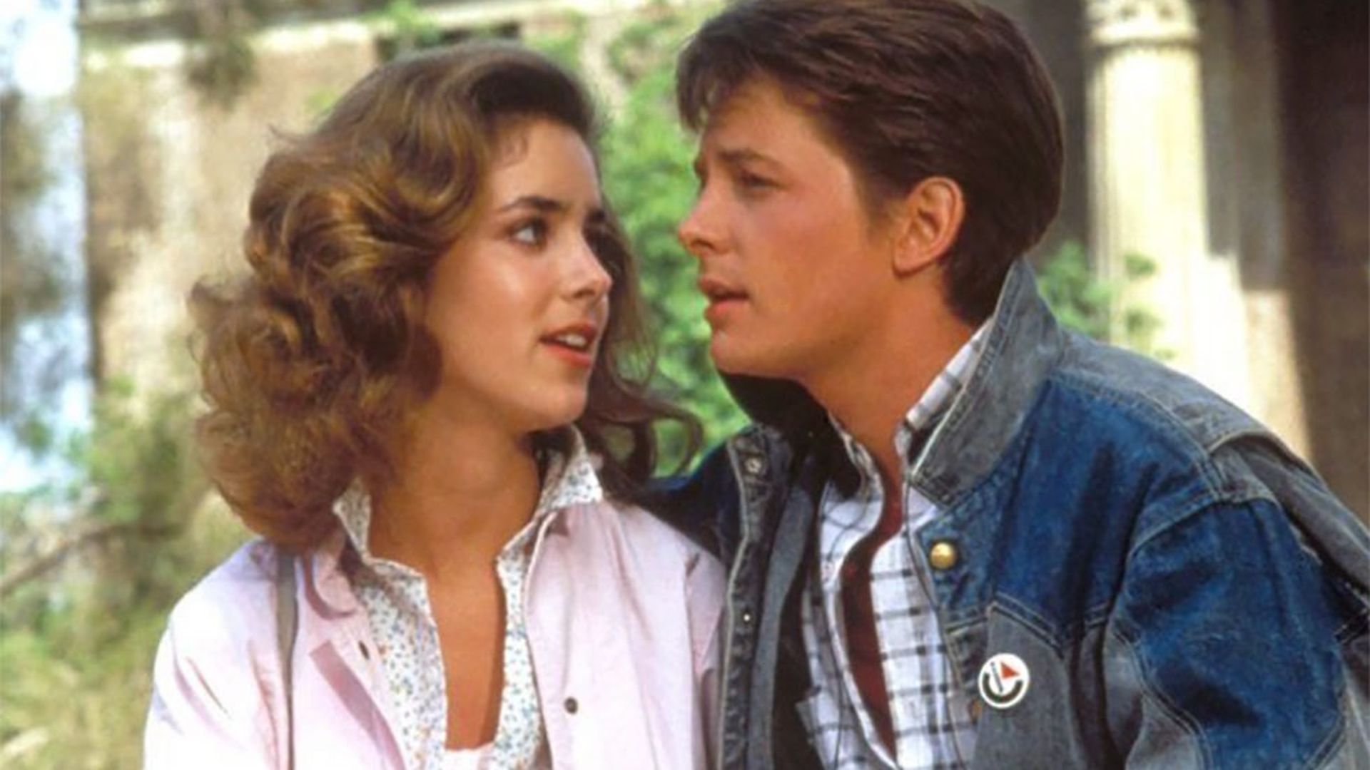 Claudia Wells y Michael J. Fox en una imagen de Regreso al Futuro Claudia Wells y Michael J. Fox en una imagen de Regreso al Futuro