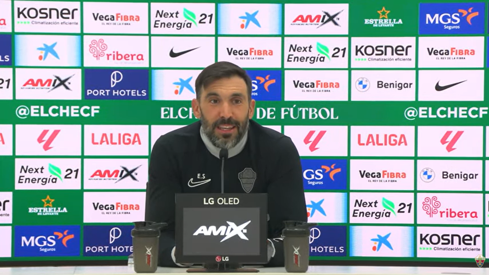 Eder Sarabia, en sala de prensa Eder Sarabia, en sala de prensa