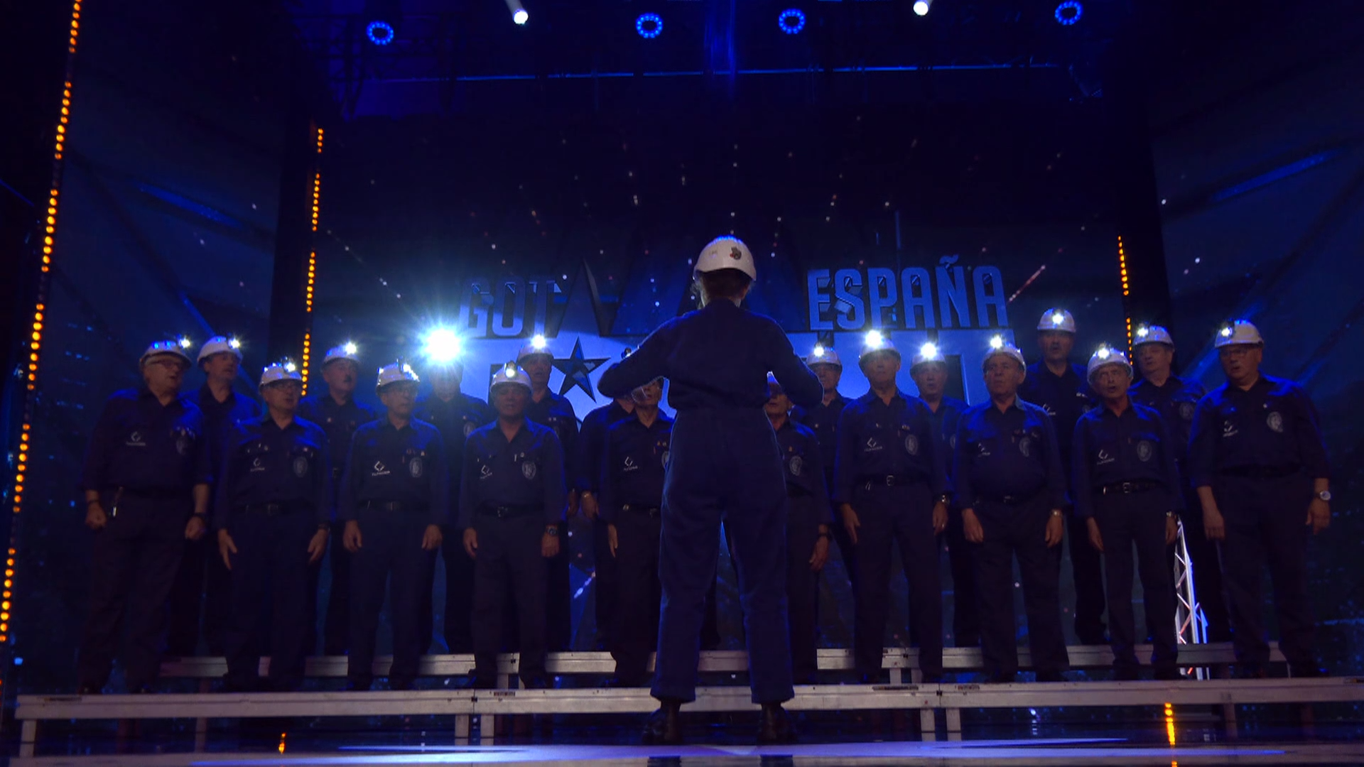 El coro minero de Turón en 'Got Talent España'.