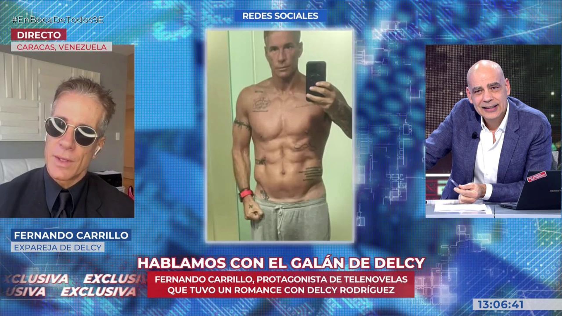 El exnovio de Delcy Rodríguez defiende a la presidneta de Venezuela