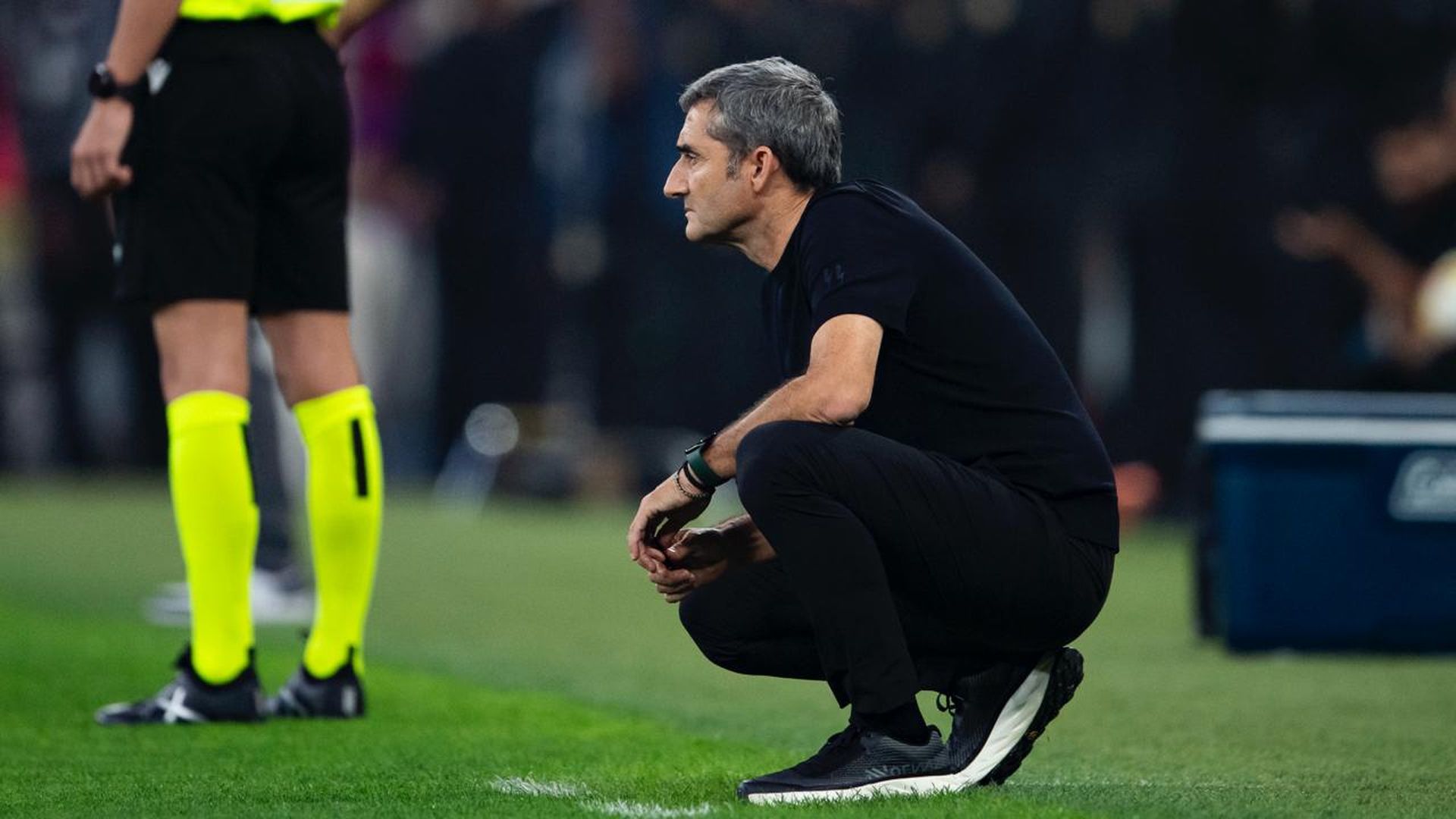 El gesto de Ernesto Valverde en la Supercopa de Arabia ante el Barça El gesto de Ernesto Valverde en la Supercopa de Arabia ante el Barça