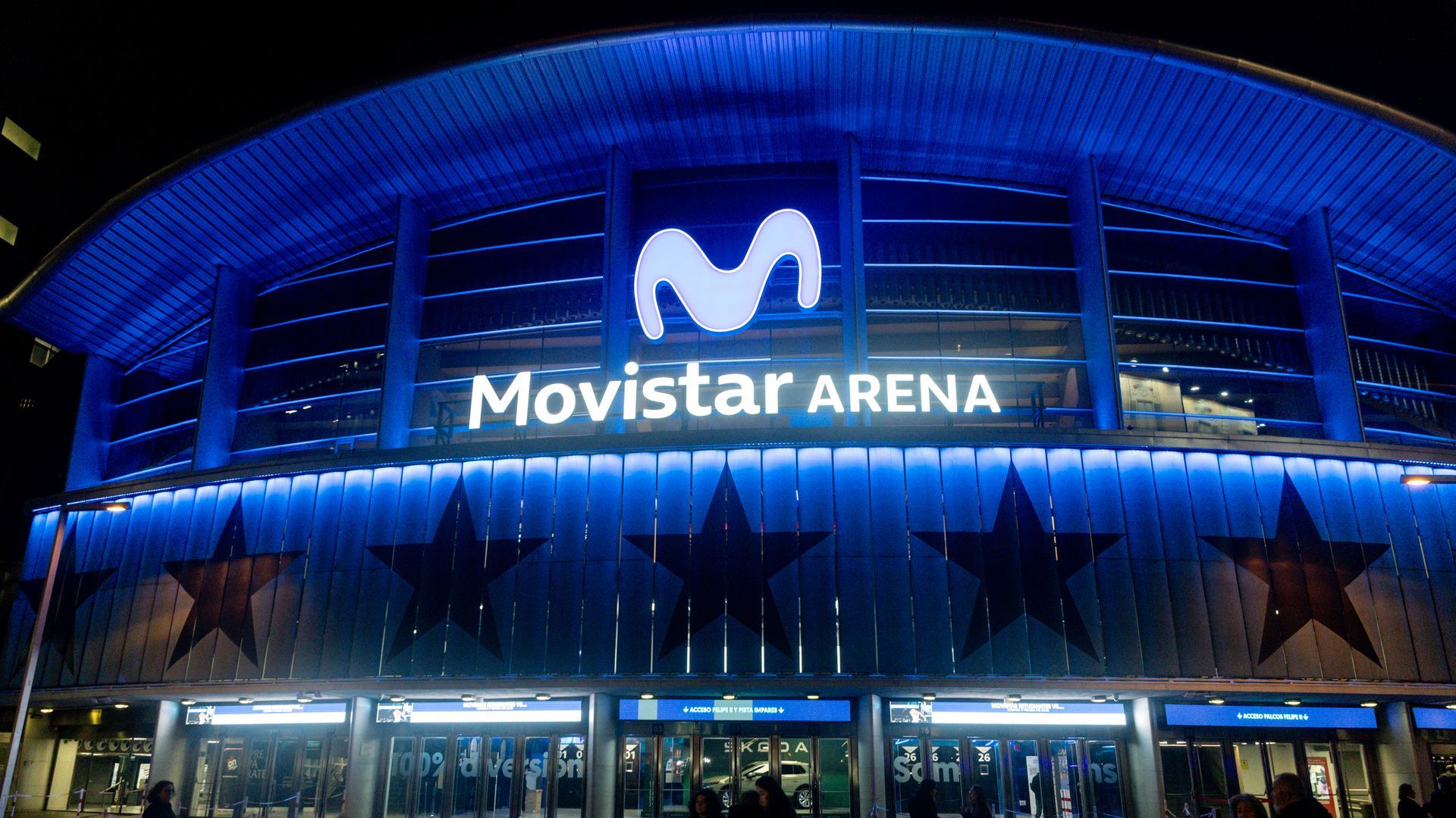 El Movistar Arena de Madrid