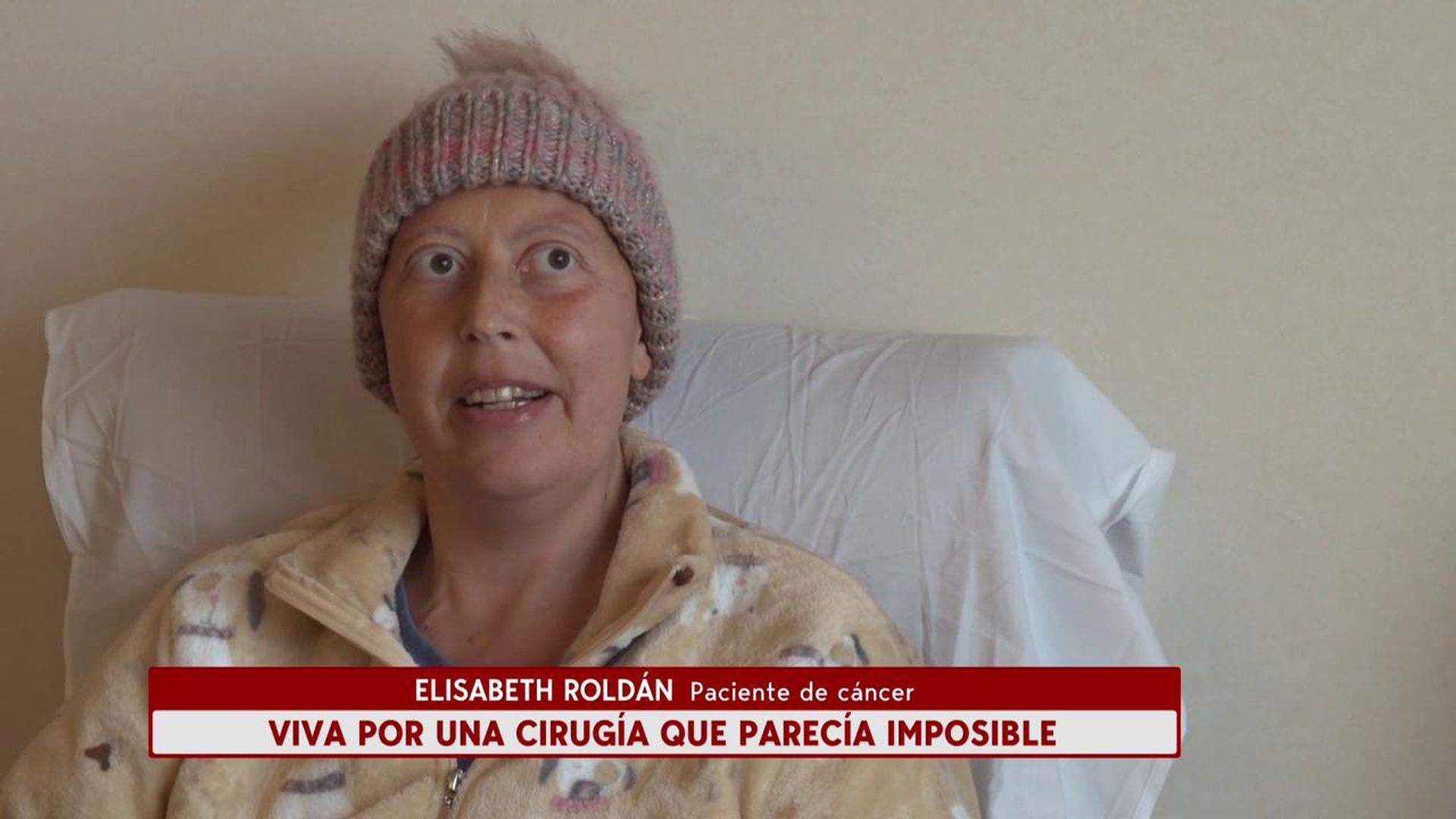 Elisabeth Roldán ha vuelto a nacer