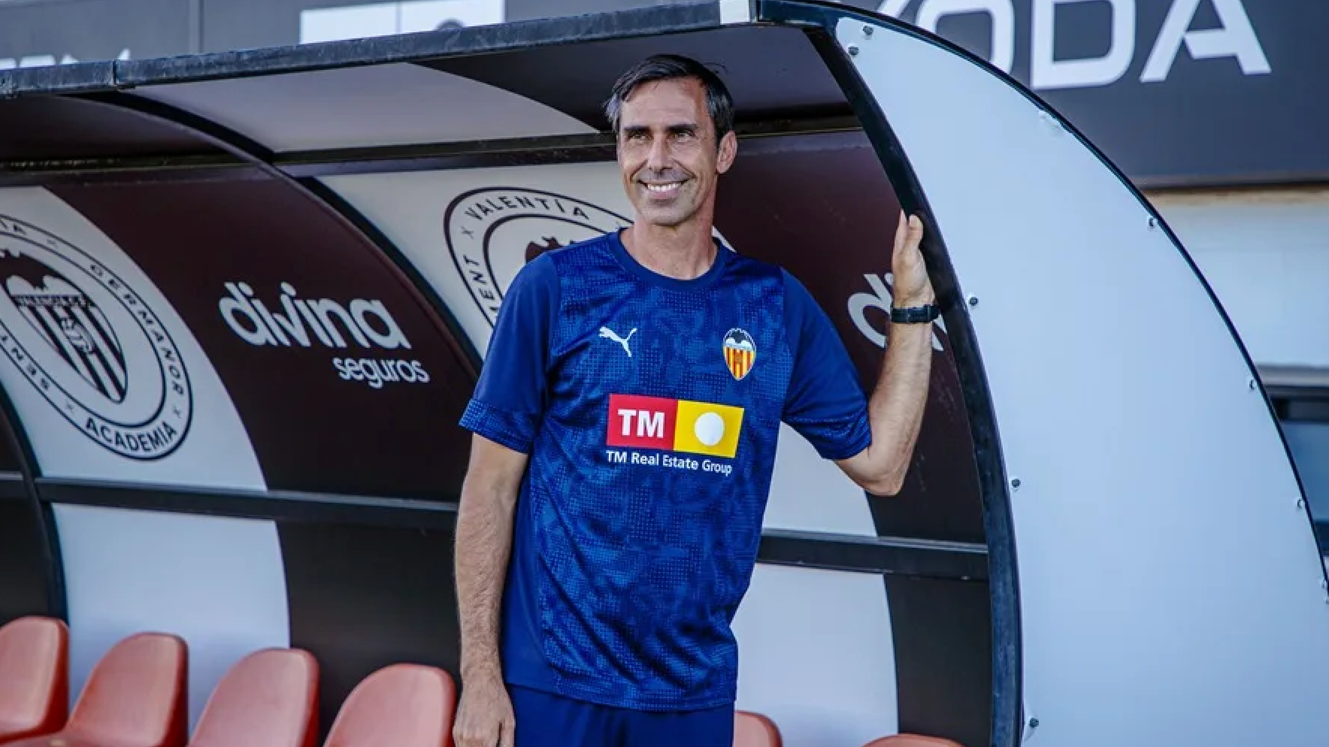 Fernando Martín, entrenador del Valencia CF Femenino Fernando Martín, entrenador del Valencia CF Femenino