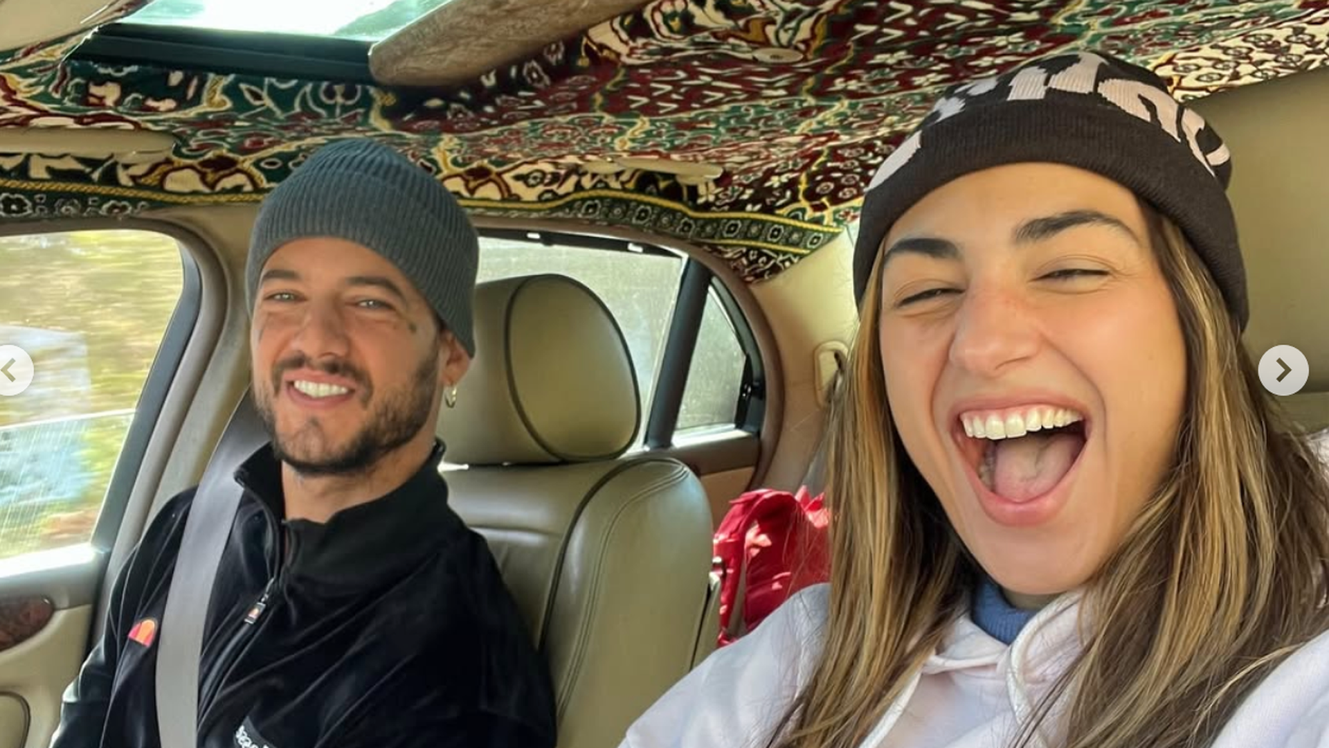 Jorge Brazalez y Vanessa Watson en sus redes sociales Jorge Brazalez y Vanessa Watson en sus redes sociales