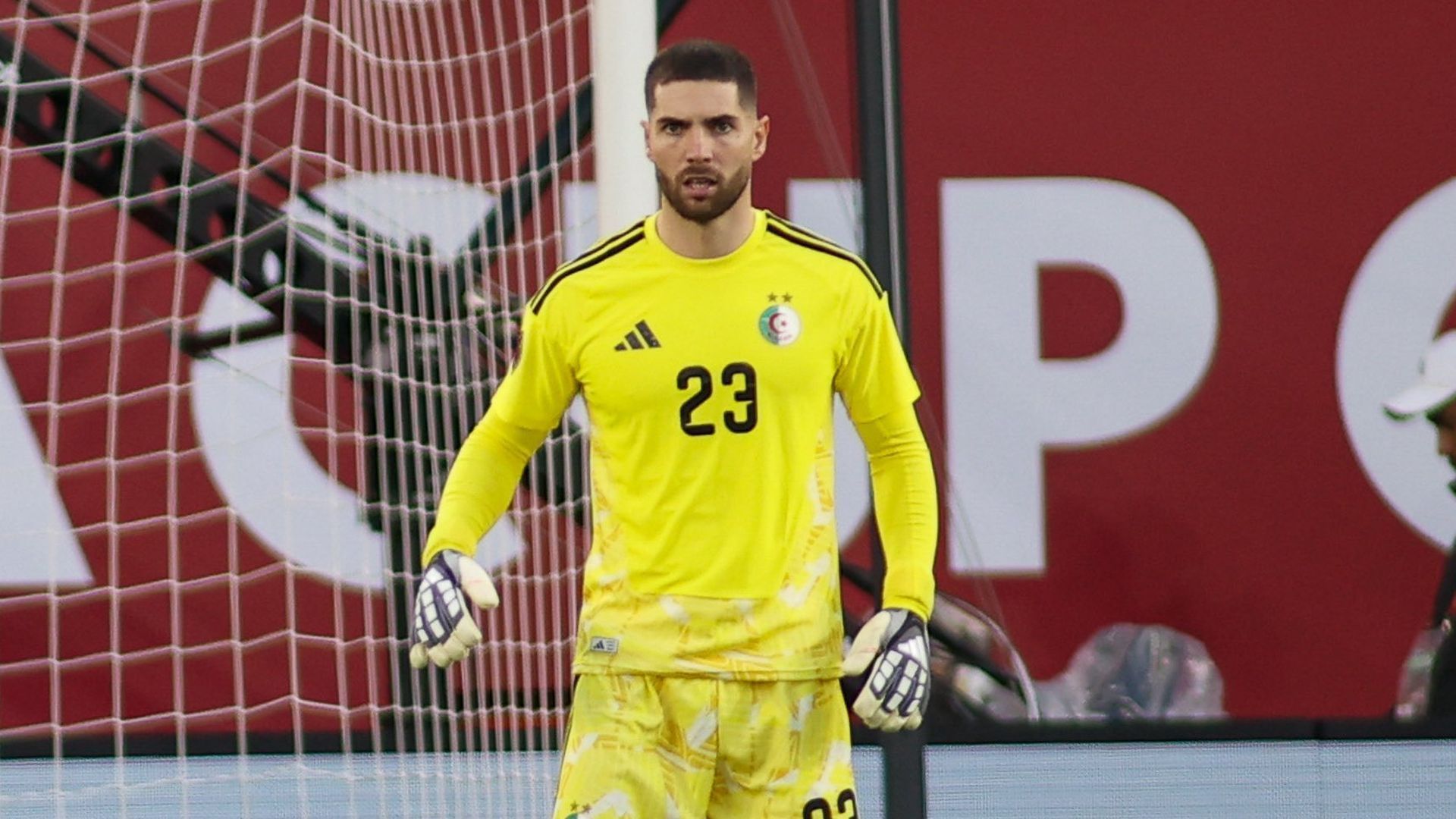 Luca Zidane jugando para Argelia