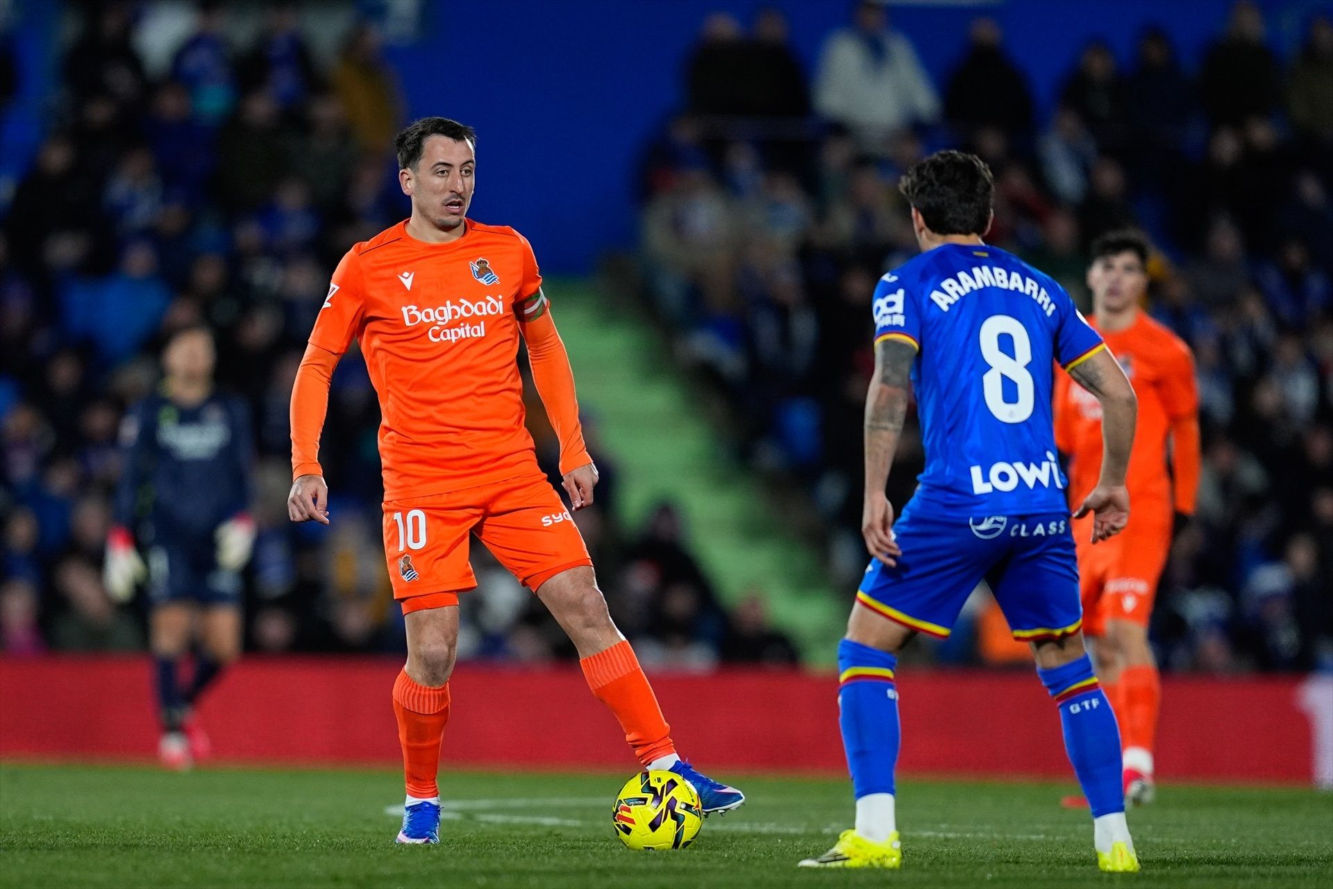 Mikel Oyarzabal en el Getafe - Real Sociedad