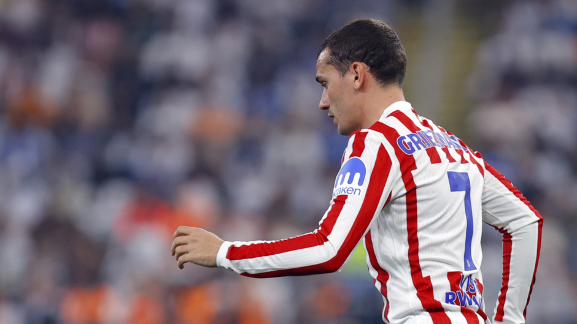 Griezmann, en el Atlético-Real Madrid