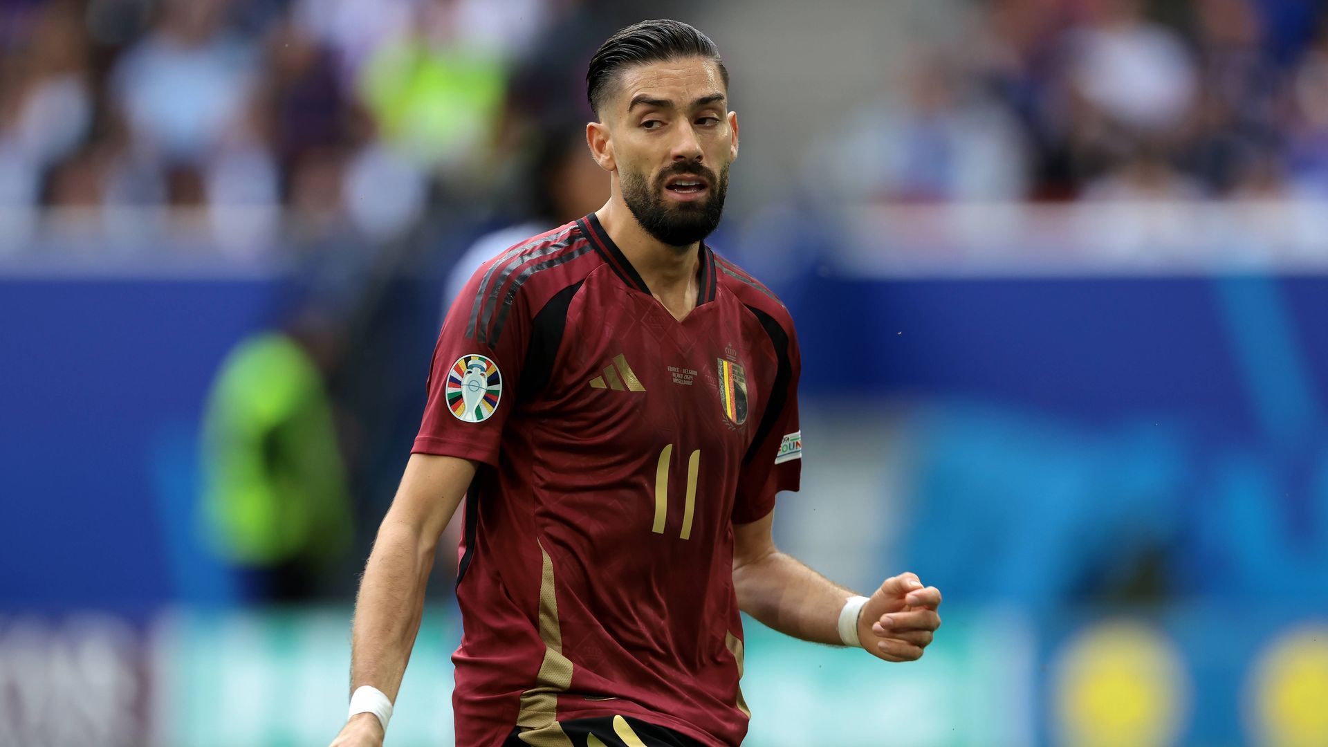 Yannick Carrasco con Bélgica