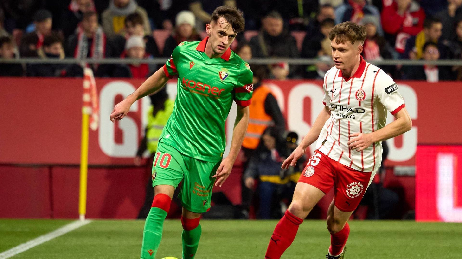 Aimar Oroz ante el Girona