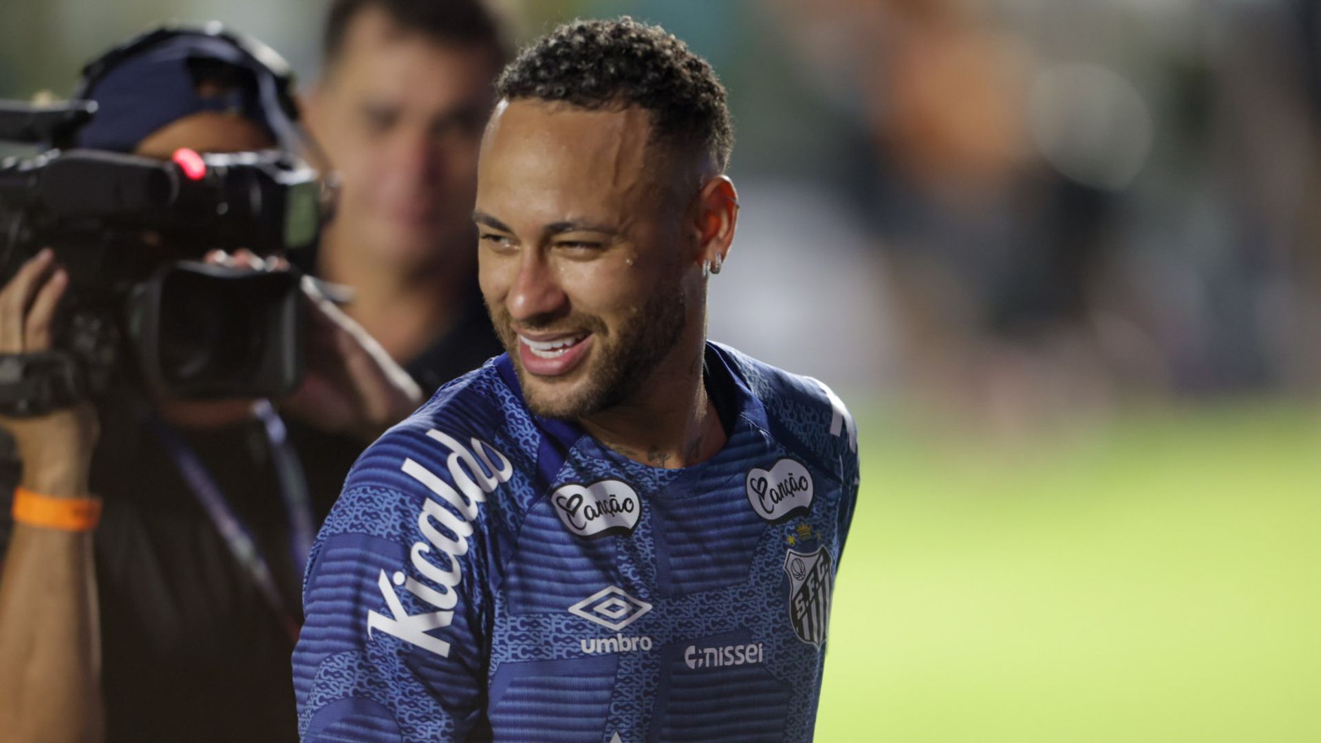 Neymar en el Santos
