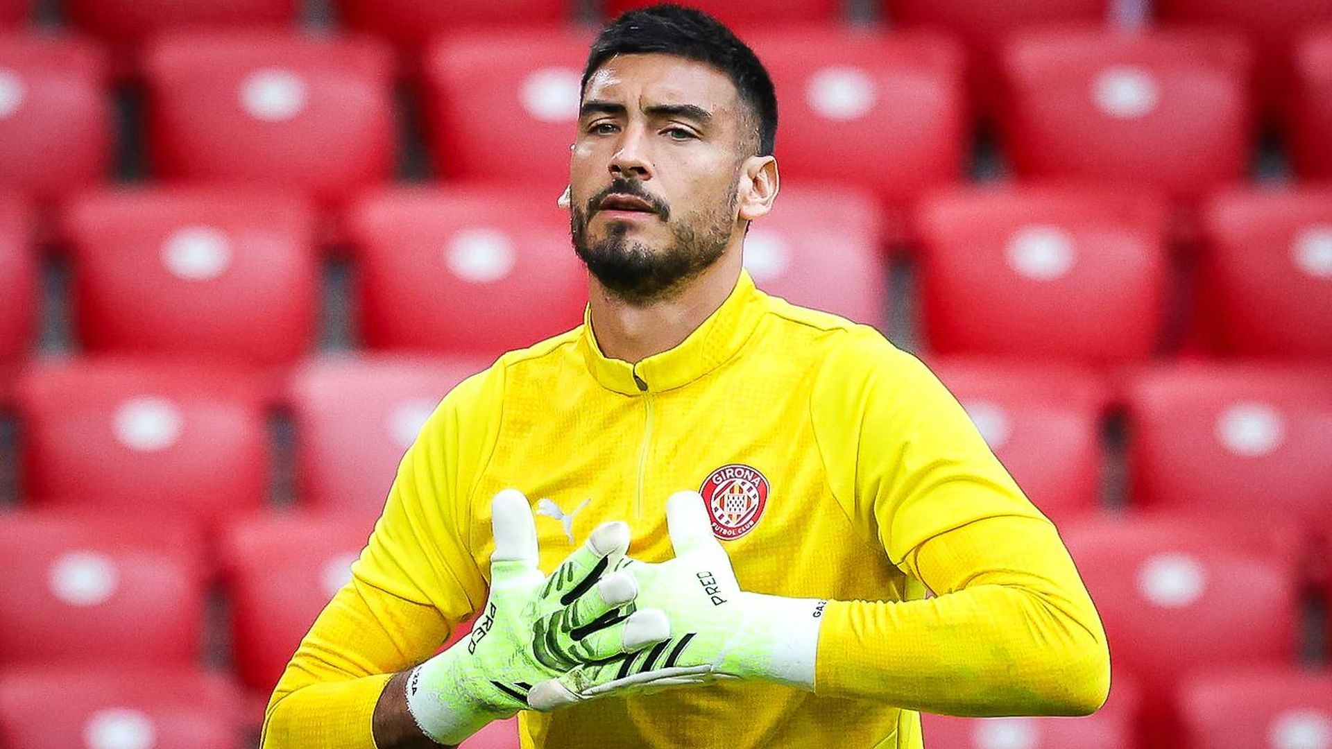 Paulo Gazzaniga, portero del Girona