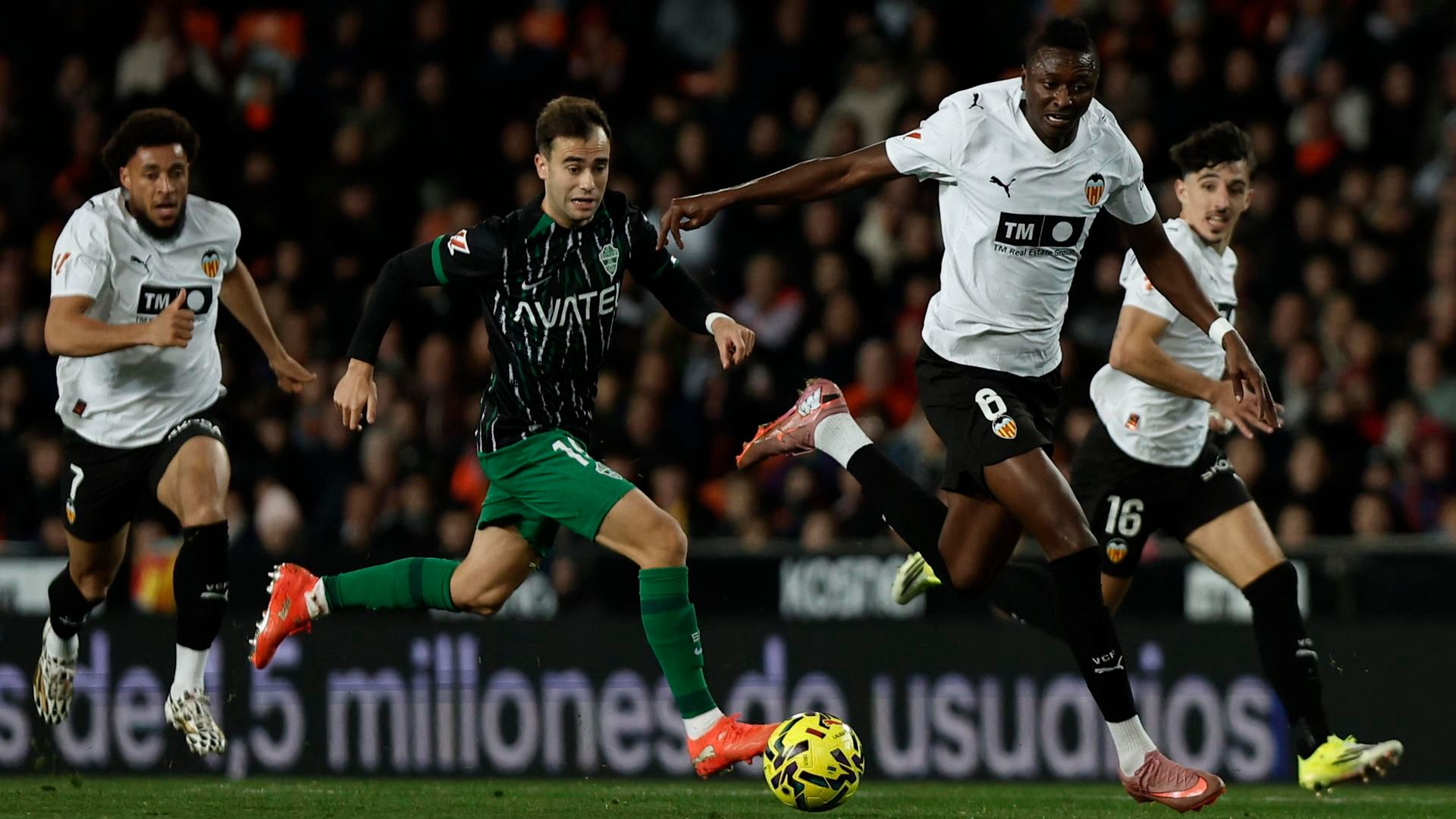 Sadiq vuelve a Mestalla Sadiq vuelve a Mestalla