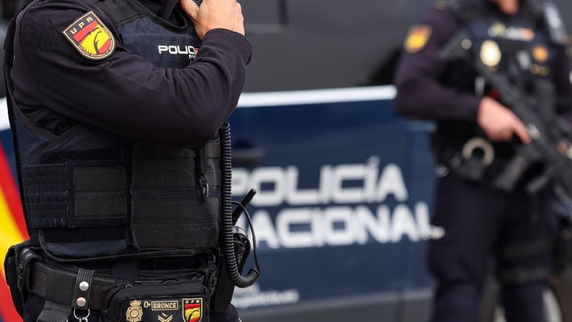 Agentes de Policía del grupo UPR