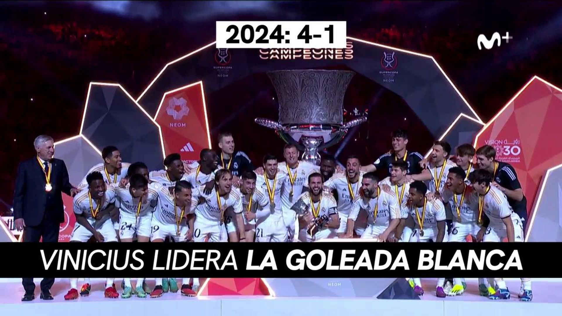 El Real Madrid consigue la Supercopa de España en 2024