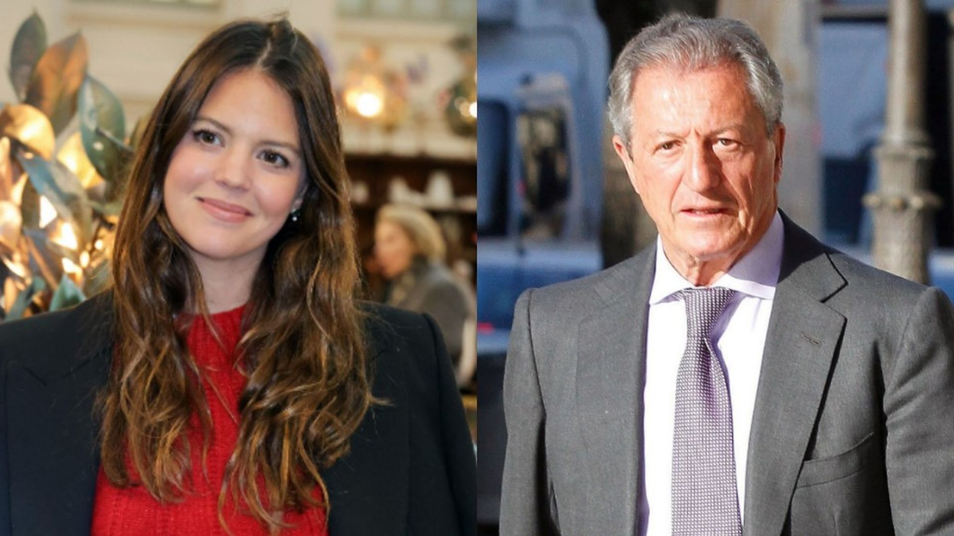 Isabelle Junot y su padre Philippe Junot