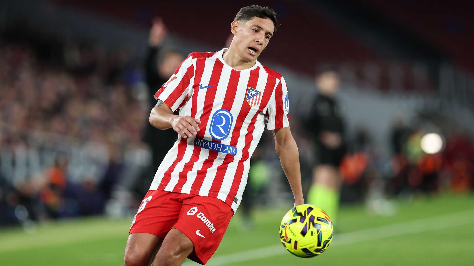 Nahuel Molina con el Atlético